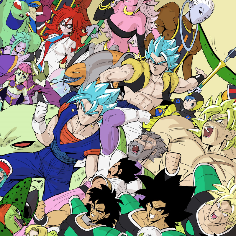 Illustration for article titled Every Dragon Ball Character, Together